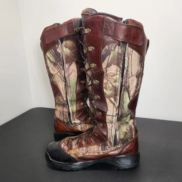 Realtree LaCrosse Snake Venom Scent Boots 18 Lace Waterproof 425615 Men 13 Hunt